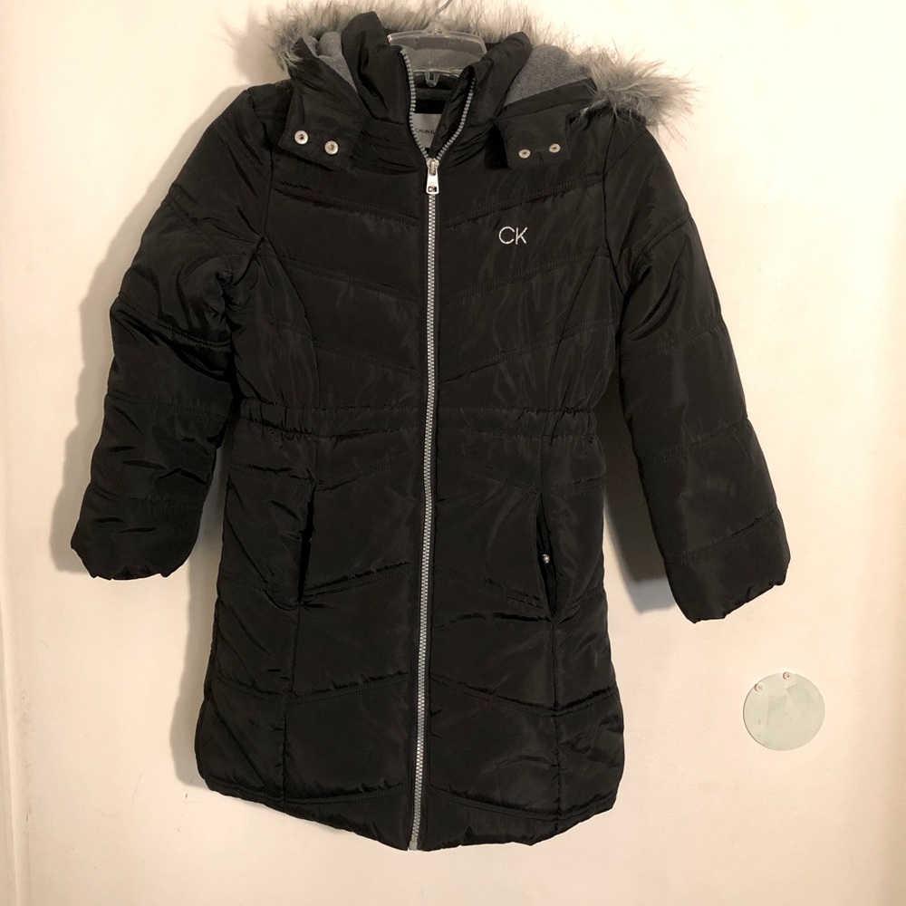 Calvin Klein jeans puffer coat size medium